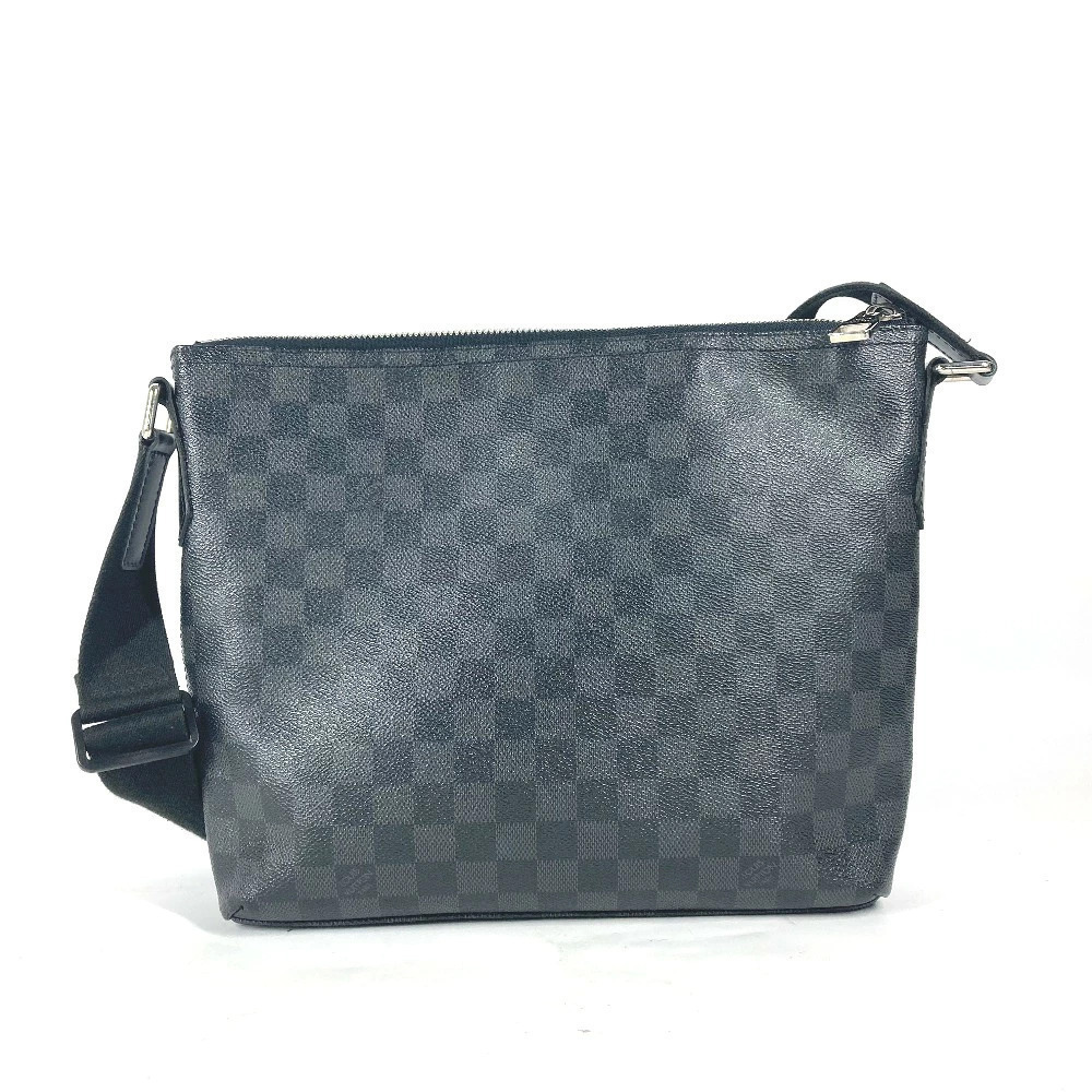 Louis Vuitton Damier Graphite Crossbody Mick Black Canvas Black Bag Shoulder